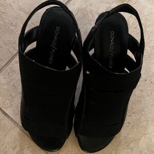 Donald J. Pliner Black Women's Slingback Sandals